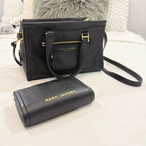 Marc Jacobs Black Leather Women's Bag